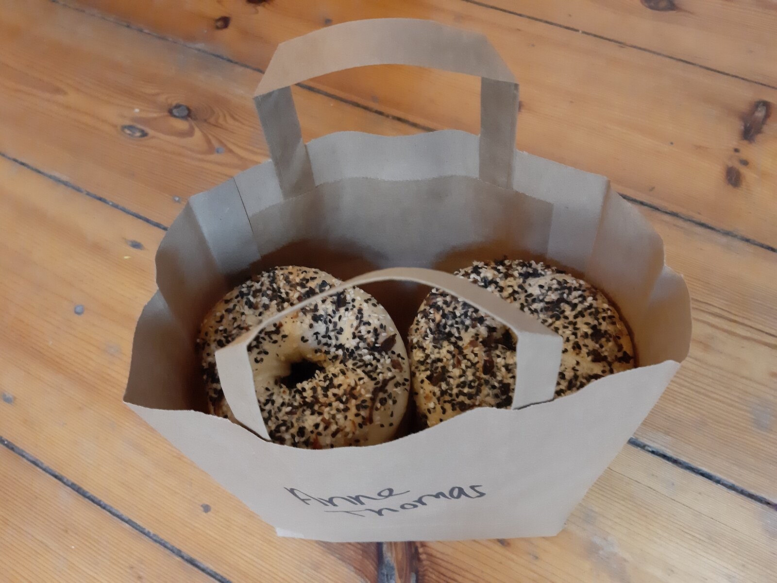 A mixed bag of Fine Bagels